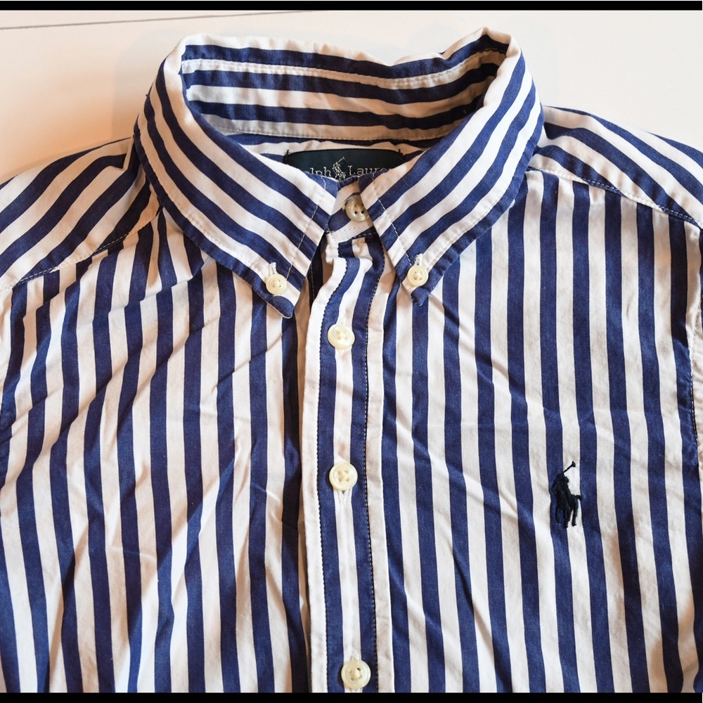 Boys Ralph Lauren Striped Top 8